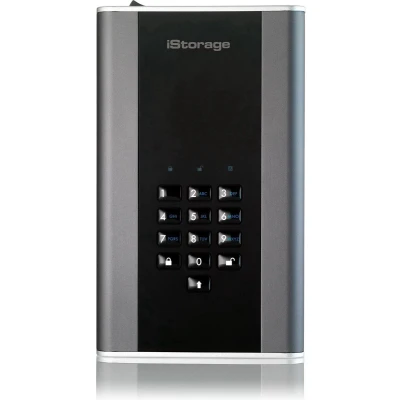 Afbeelding van iStorage diskAshur DT2 externe harde schijf 24 TB Zwart Grafiet