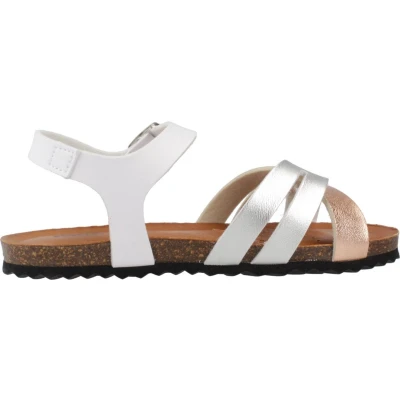 Afbeelding van GEOX J SANDAL CHILENE GIR Wit 26 EU