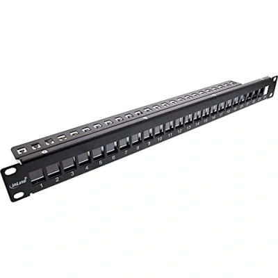 Afbeelding van InLine Patchveld 24 voudig, Server accessoires, Zwart