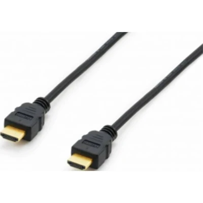 Afbeelding van Equip 119372 HDMI kabel Aansluitkabel A stekker 7.50 m Zwart Vergulde steekcontacten