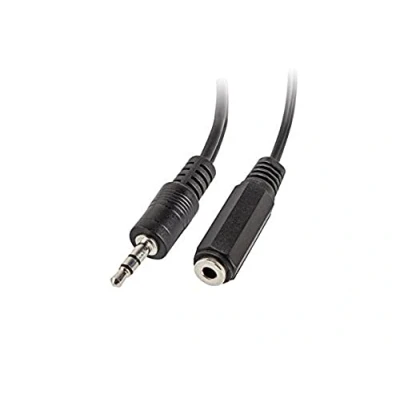 Afbeelding van 3.5 mm Male or Female Jack Adaptor Lanberg AD 0024 BK Black