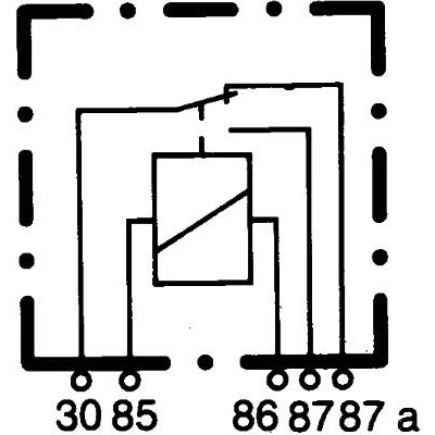 Afbeelding van HELLA 4RD 933 332 041 Relais, arbeidsstroom
