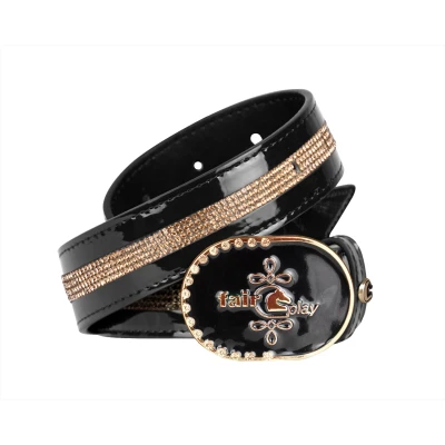 Image de Fair Play Ceinture Revaz Noir/Or vintageVendu par Agradi