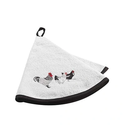 Afbeelding van douceur d&#039;intérieur Ronde handdoek, antraciet hostel, (0) 60 cm