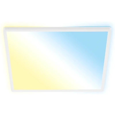 Afbeelding van LED plafondlamp Slim S dimbaar CCT wit 42x42cm