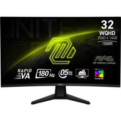 Image de MSI Mag 32cq6f 31.5 Pouces Wqhd Va (vertical Alignment)