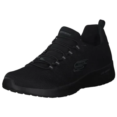 Afbeelding van Skechers Dynamight Low Top Sneakers voor heren, zwart.