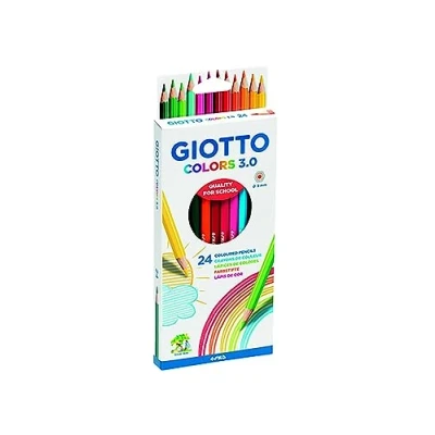 Image de Etui de 24 crayons couleurs GIOTTO Colors 3.0