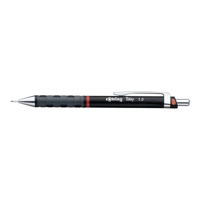 Afbeelding van rOtring Tikky Black PLC 1.0mm Hb