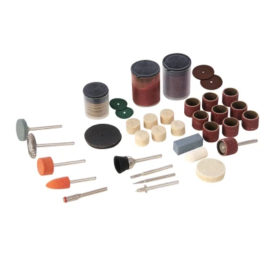 Afbeelding van Silverline 105 delige hobby machine accessoire set 3,17 mm spandoorn