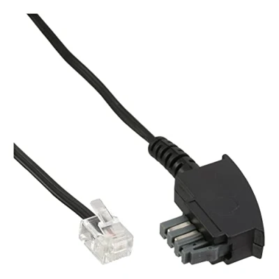 Image de Câble InLine® TAE N, N à RJ11 (6P4C), 10 m