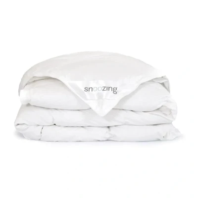 Afbeelding van Snoozing Mont Ventoux Dons 4 seizoenen dekbed Tweepersoons 200x220 cm Wit