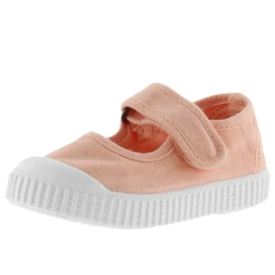 Afbeelding van VICTORIA 1168110 WOMEN SANDAAL 1915 GEKLEURD CANVAS KATOEN, MILIEUVRIENDELIJK EN 30% GERECYCLEERD MET WITTE ZOOL KANT SCRATCH SLUITING dienblad voor dames, CORALINA