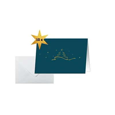 Afbeelding van Sigel, Wenskaart, Weihnachtskarten (10 Pcs.)