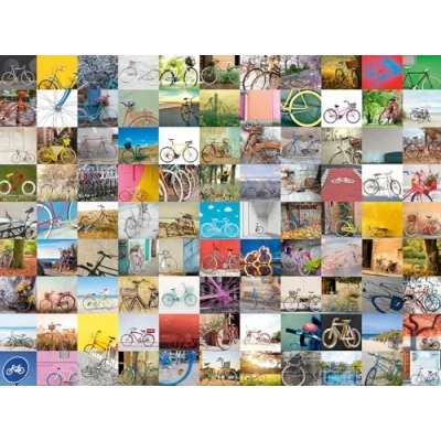 Afbeelding van Ravensburger puzzel 99 fietsen en meerâ. Legpuzzel 150 stukjes