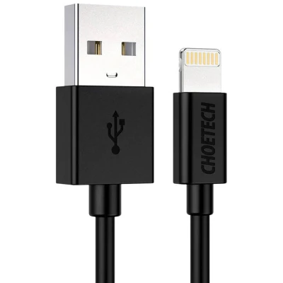 Afbeelding van Choetech MFi USB A naar Lightning laadkabel 1.2M wit