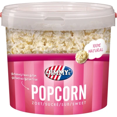 Afbeelding van Jimmy&#039;s Popcorn Zoet 12x220g