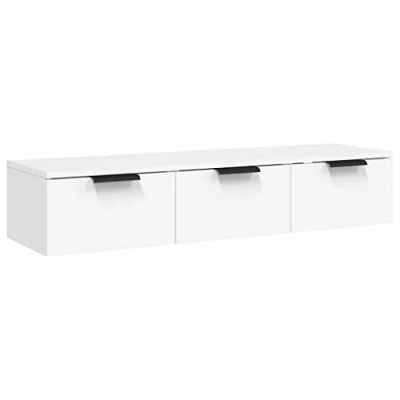 Afbeelding van vidaXL Wandkast, wit, 102 x 30 20 cm, van technisch hout