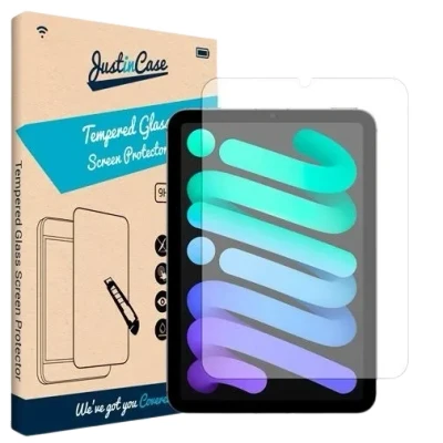 Afbeelding van Just in Case Gehard Glas Clear Screenprotector Apple iPad Mini 2021
