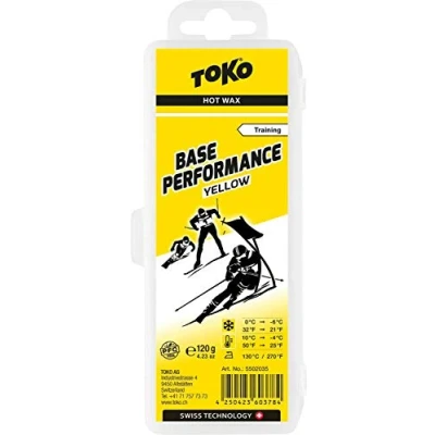 Afbeelding van TOKO Base Performance Yellow wax 120g Ski en Snowboard