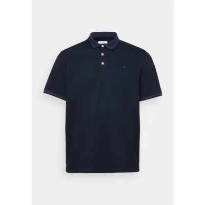 Afbeelding van JACK&amp;JONES PLUS JJEPAULOS POLO SS NOOS PLS Heren Poloshirt Maat EU4XL US2XL