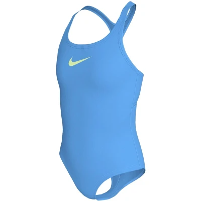 Afbeelding van Nike Meisjes Badpak Racerback Solid Blauw