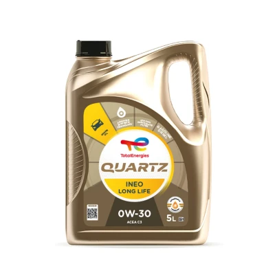 Afbeelding van Total Quartz Ineo LongLife 0w30 motorolie 5 liter Lage SAPS Brandstofbesparend