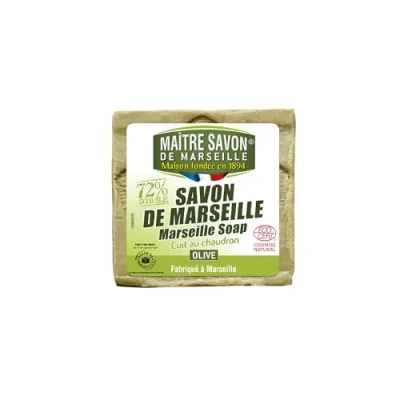 Image de Maitre Savon de Marseille Véritable à l&#039;olive 300g ECOCERT Cosmos Natural