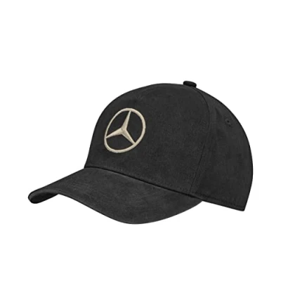 Afbeelding van Mercedes Benz, Cap, verstelbare maat, verschillende ontwerpen. Officieel product, zwart, één zwart.