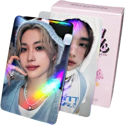 Afbeelding van KWIBYBGS Stray Kids Fotokaarten Lomo Cards Straykids 55 stuks
