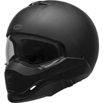 Afbeelding van Bell Broozer Solid Matte Black S Maat Helm