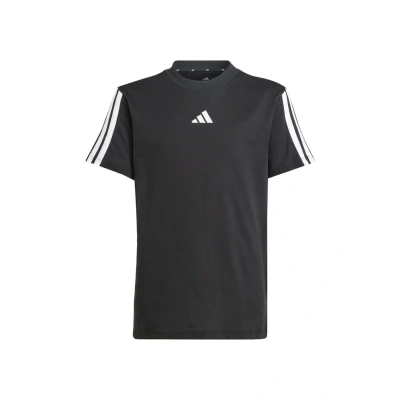Afbeelding van adidas Sportswear Essentials T shirt Kids Kinderen Zwart 140
