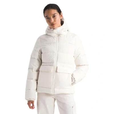 Afbeelding van The North Face Gotham Winterjas, Dames, Maat: Large, White dune
