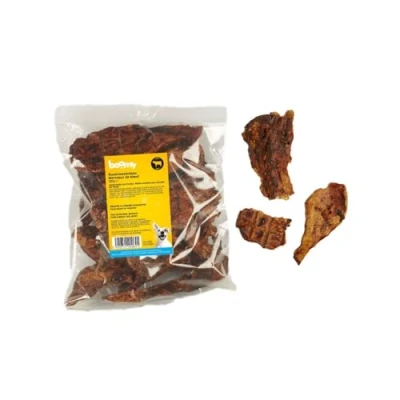 Afbeelding van Boomy Rundvlees blokjes 100% runderlong Gedroogde hondensnacks Natuurlijke hondensnoepjes voor training of tussendoor 500g