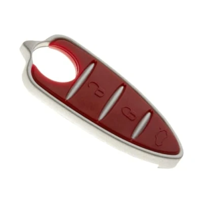 Afbeelding van Jongo Reserveknoppen voor sleutelhoes, compatibel met Alfa Romeo Mito, Giulietta, GTA,159, Brera Sleutelbehuizing Plip Auto Utility afstandsbediening 3 toetsen