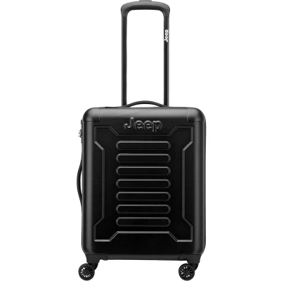 Afbeelding van Jeep Handbagage Koffer Slim 55 cm Black