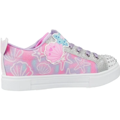 Afbeelding van Skechers Twinkle Sparks Underwater M Meisjes Sneakers Roze