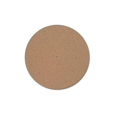 Afbeelding van Pro Ject Cork it Platenmat kurk voor Turntables Platenspeleraccessoire Bruin (per stuk 1 stuk)