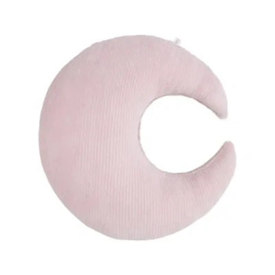 Afbeelding van Baby&#039;s Only Sierkussen babykamer maan teddy Sense Oud roze 45x45 cm Inclusief kussenvulling
