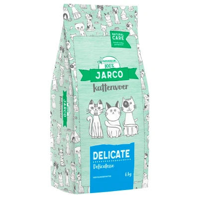 Afbeelding van Jarco Natural Cat Delicate Kattenvoer Kip Kalkoen 6 kg Care