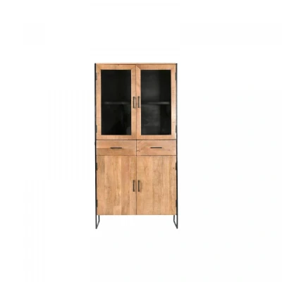 Afbeelding van Elin stellingkasten 90 cm mangohout naturel