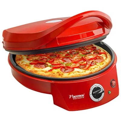 Afbeelding van Bestron Apz400 Pizza Maker Ø 27cm Rood