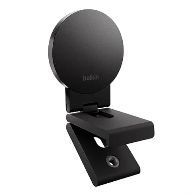 Afbeelding van Belkin MagSafe houder voor iPhone, iMac en Apple Display (snelle, eenvoudige magnetische bevestiging, continuïteitscompatibel, videoconferenties, streaming, FaceTime, digitale inhoud enz.)