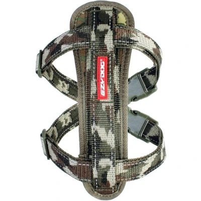 Afbeelding van EzyDog Chest Plate Hondentuig met Autogordel Zekering Honden Harnas M Camouflage