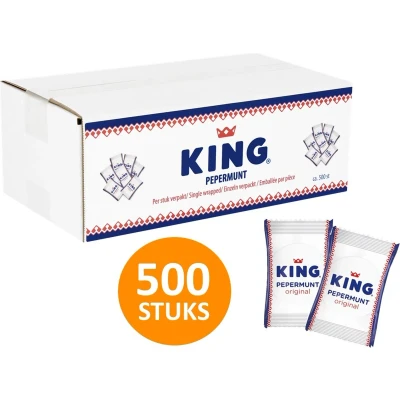 Afbeelding van King Pepermuntjes 500stuks