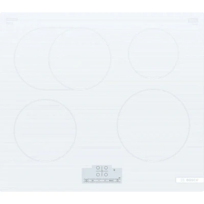 Afbeelding van Bosch Serie 6 PIF612BB1E kookplaat Wit Ingebouwd 60 cm Inductiekookplaat zones 4 zone(s)