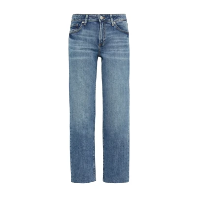 Afbeelding van QS Straight leg jeans, Dames, Maat: 36, Dunkelblau