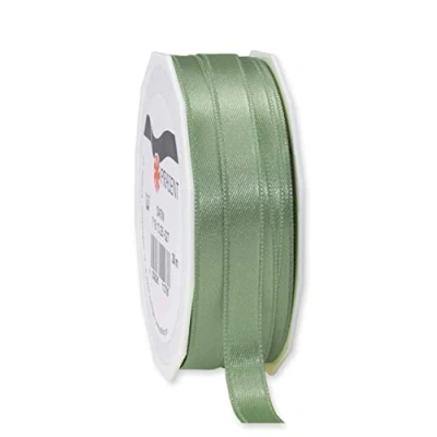 Afbeelding van PRÄSENT 7181025 556 cadeaulint, kunststof, oudgroen, 25 m x 10 mm, meter