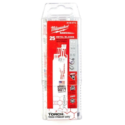Afbeelding van Milwaukee Reciprozaagblad 150 / 2,5 Mm (25 Stuks)