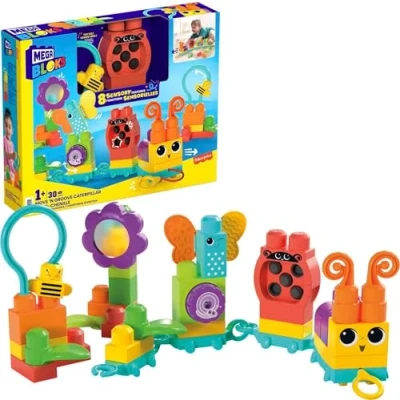 Image de Jeu de construction Mega Bloks Coffret Train et Animaux
